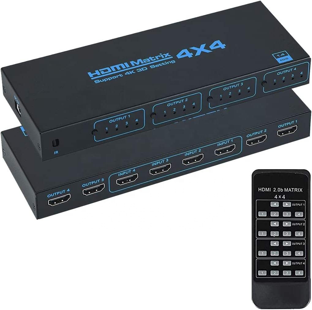 SYONG HDMI 4x4 matrix SP-MAT-404A svič i spliter sa 4 ulaza i 4 izlaza