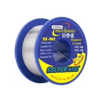 Tinol / kalaj žica Mechanic SX-862 0,3mm Sn63/Pb37 183°C 60g