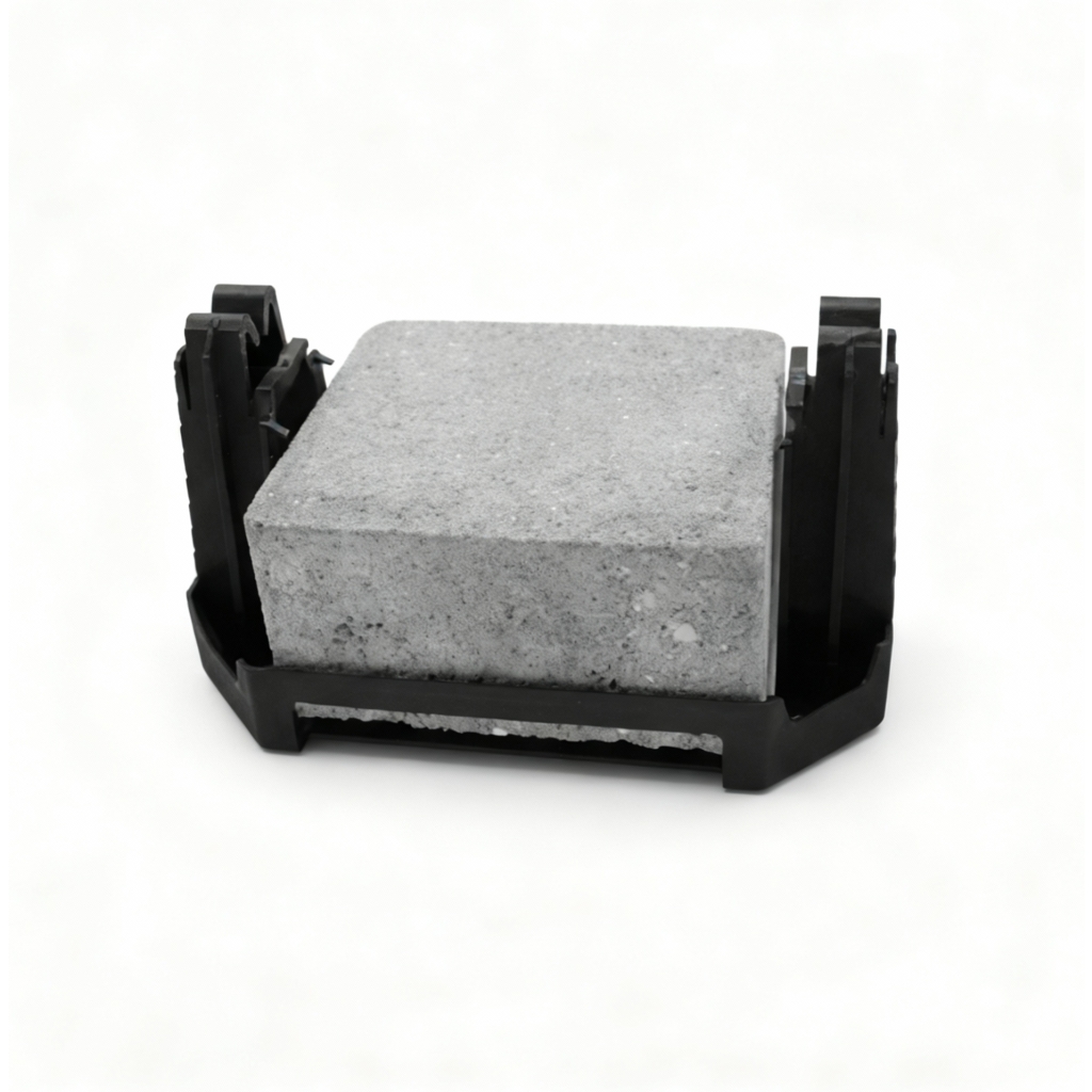 Nosač provodnika za ravne krovove PV 21d, otvoreni, 144x92 mm, 1 kg