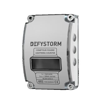 ADEE DEFYSTORM elektromehanički brojač udara groma, 1–100 kA, IP65