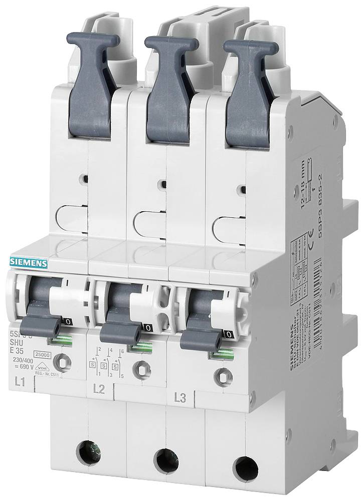 Siemens 5SP38352 automatski osigurac 1-polni 35 A 230 V, 400 V
