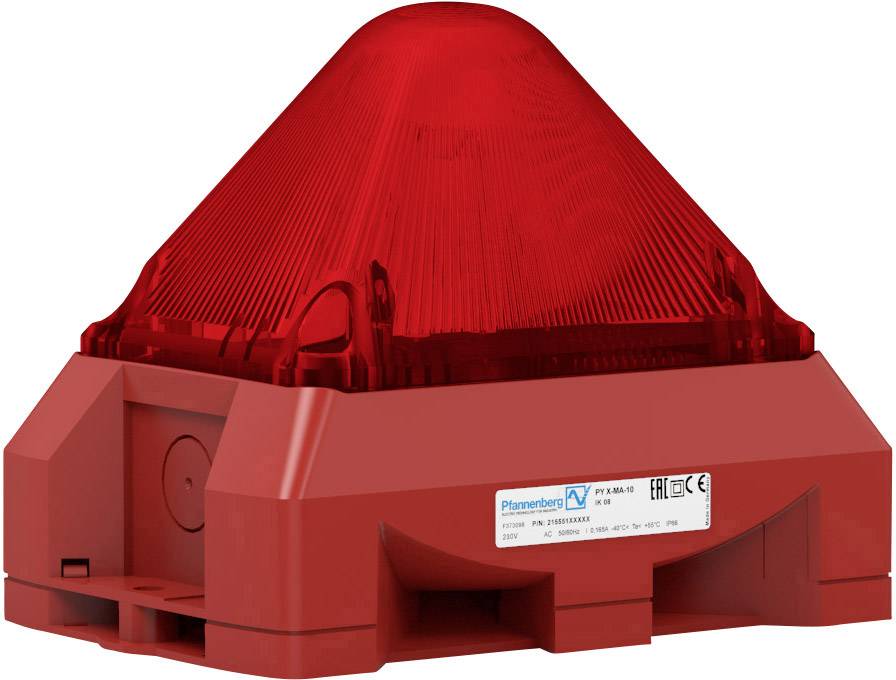 Pfannenberg PY X-MA-05 10-57VDC RD RAL3000 optičko-akustički generator signala crvena
