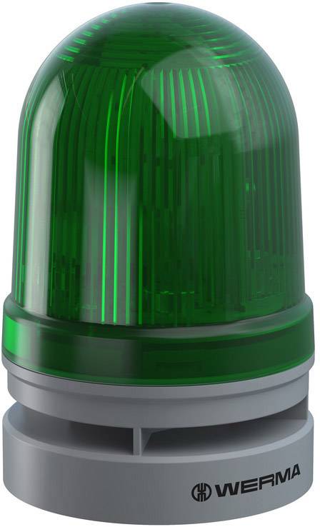 Werma Signaltechnik Midi TwinFLASH Combi 115-230VAC GN upozoravajuća signalna lampa zelena