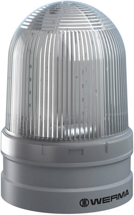 Werma Signaltechnik Maxi TwinFLASH 12/24VAC/DC CL upozoravajuća signalna lampa providna