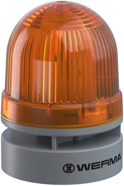 Werma Signaltechnik Mini TwinLIGHT Combi 24VAC/DC YE upozoravajuća signalna lampa žuta