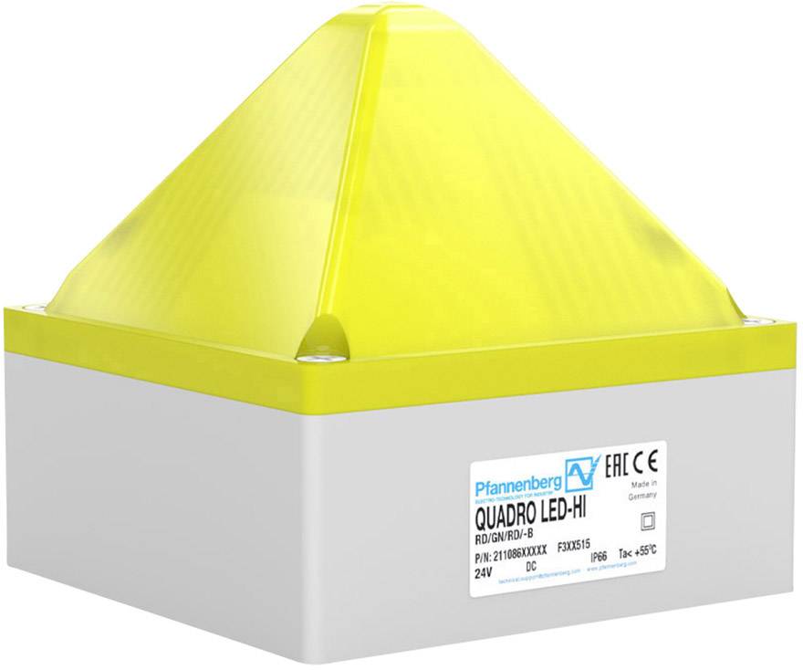 Pfannenberg QUADRO LED HI 90-253 AC YE upozoravajuća signalna lampa žuta