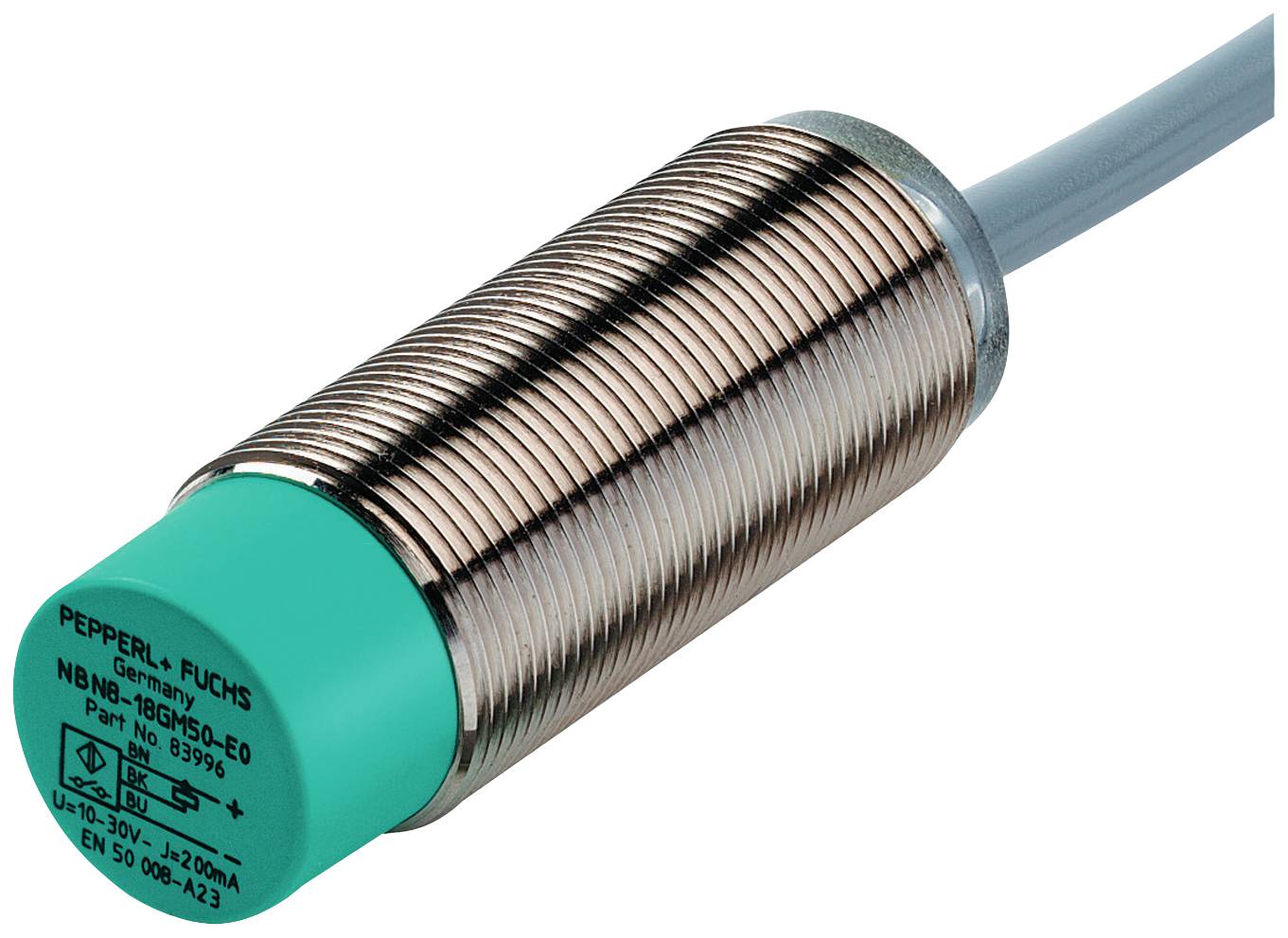 Pepperl+Fuchs NBN8-18GS50-Z4L induktivni senzor 8 mm dvožični
