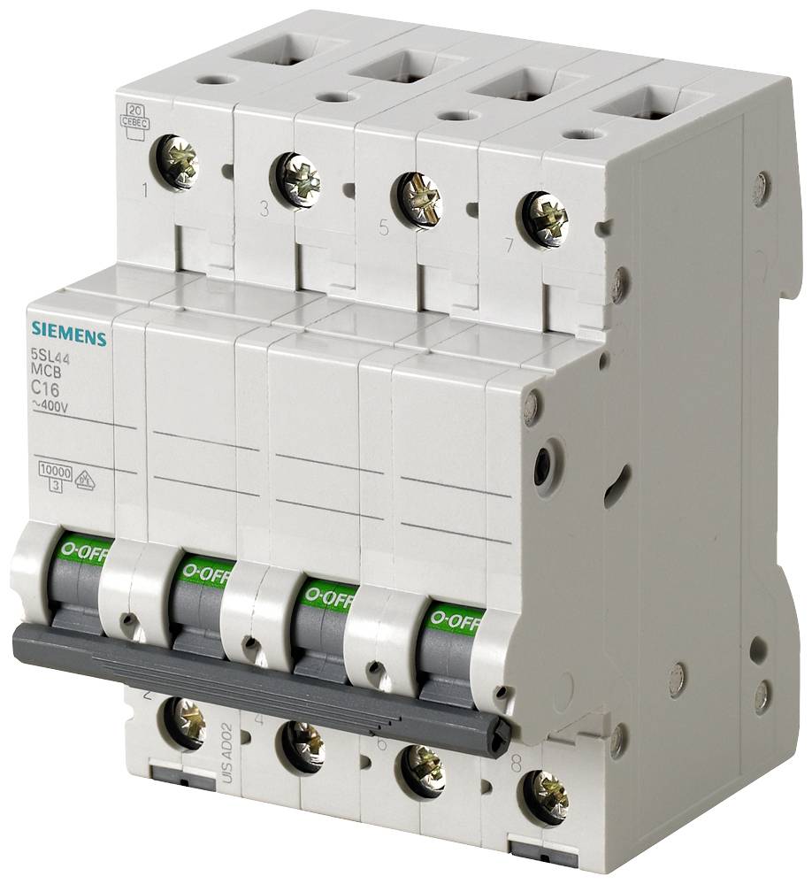 Siemens 5SL44508 automatski osigurac 4-polni D 50 A 400 V 10 kA