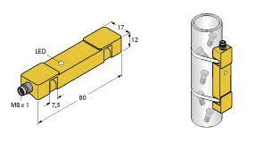 Turck NI20U-TS12-AP6X2-V1131 induktivni senzor 20 mm PNP, NO