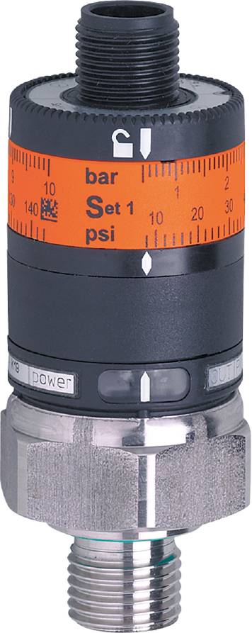 Ifm Electronic PK5523 presostat (prekidač pritiska) 0 psi do 363 psi