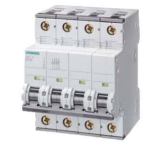 Siemens 5SY54206 automatski osigurac 4-polni B 20 A 400 V 10 kA