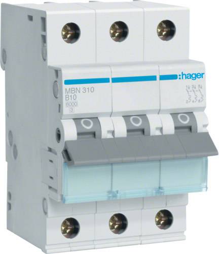 Hager MBN310 automatski osigurac B 10 A 230 V, 400 V