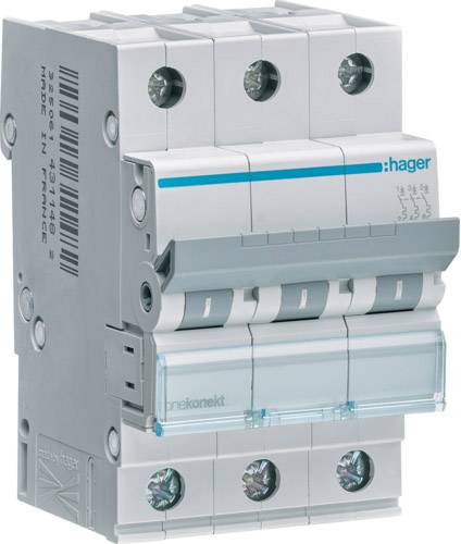 Hager MCN325 automatski osigurac 1-polni C 25 A 230 V, 400 V