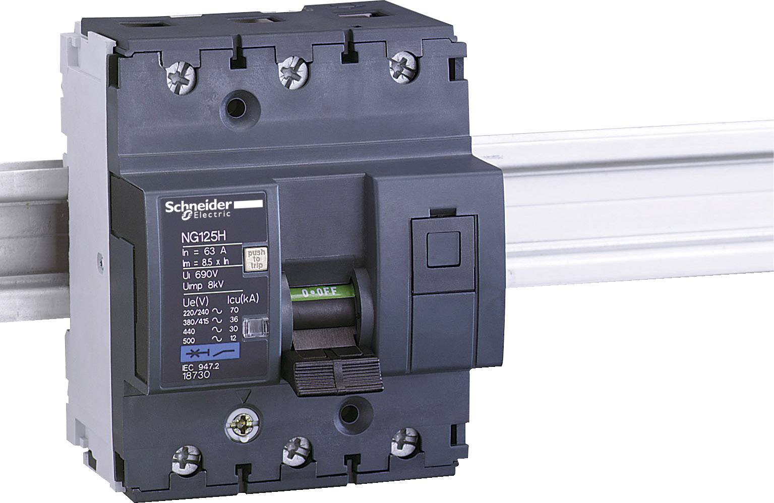 Schneider Electric 18723 automatski osigurac 3-polni 10 A