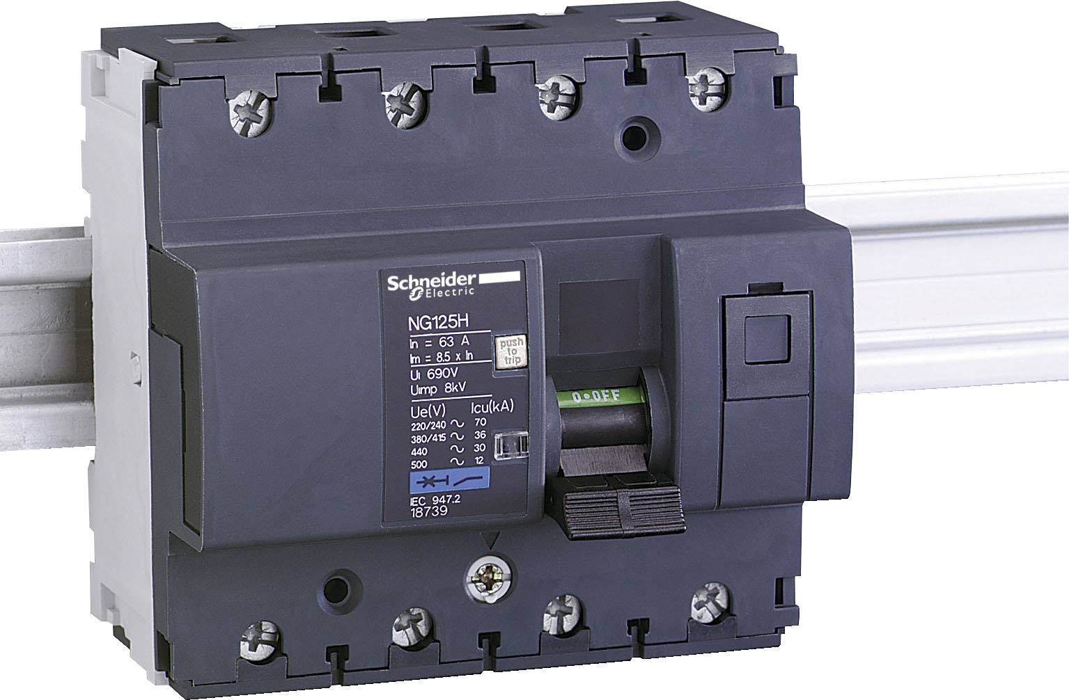 Schneider Electric 18740 automatski osigurac 4-polni 80 A
