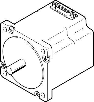 FESTO 1370482 koračni motor 2.5 Nm 67 V