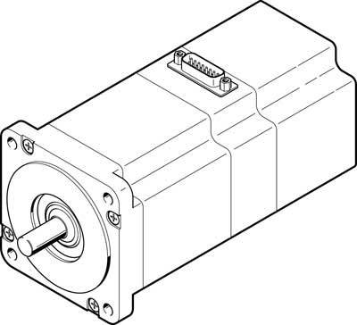 FESTO 1370488 koračni motor 5.9 Nm 53 V