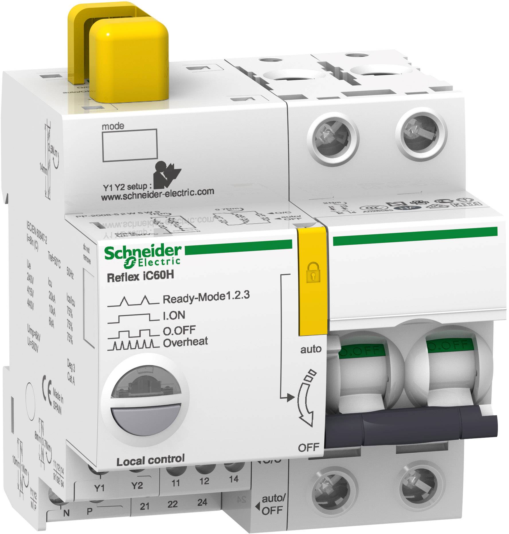 Schneider Electric A9C64216 automatski osigurac 2-polni 16 A 230 V