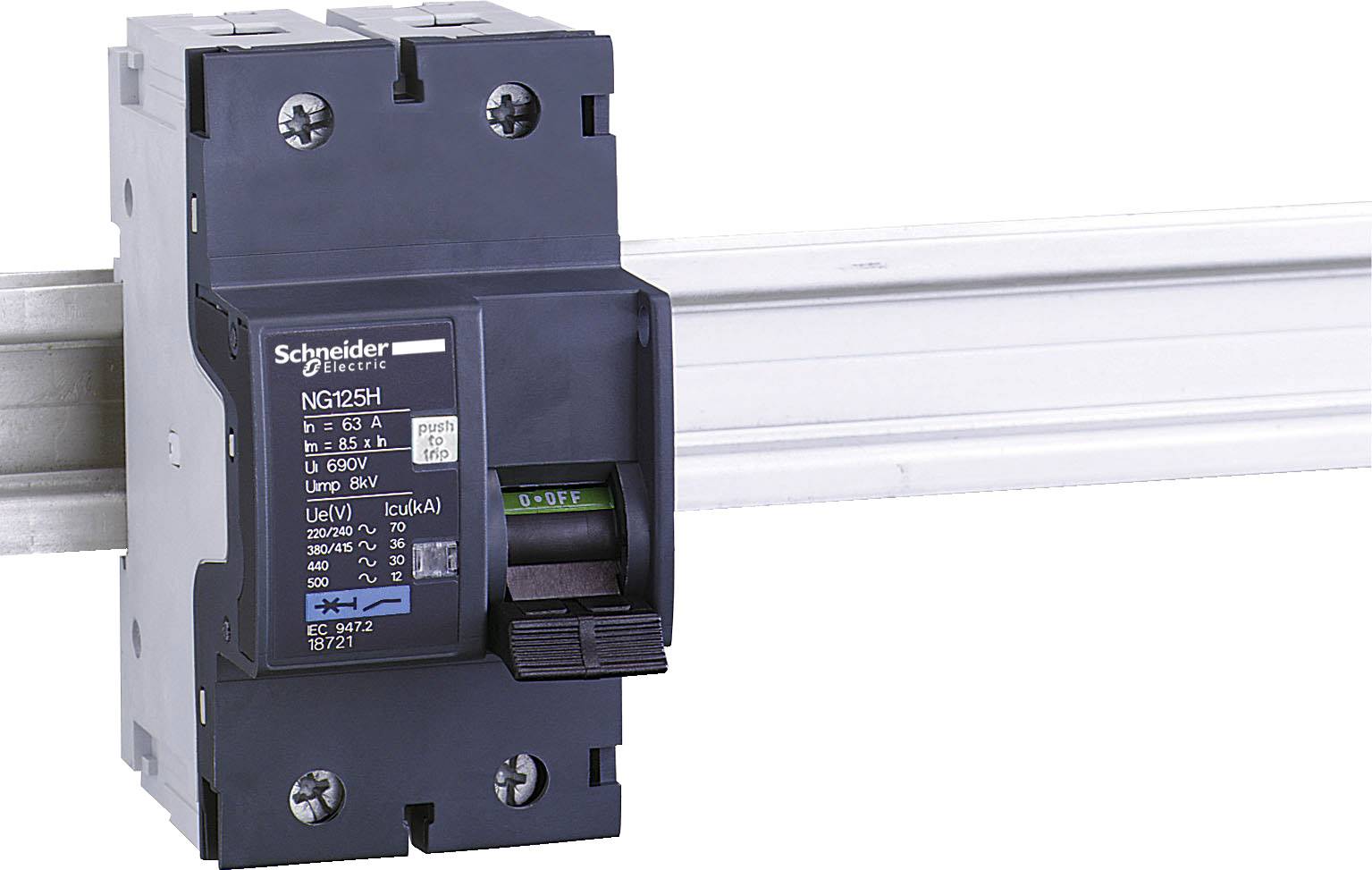 Schneider Electric 18721 automatski osigurac 2-polni 63 A