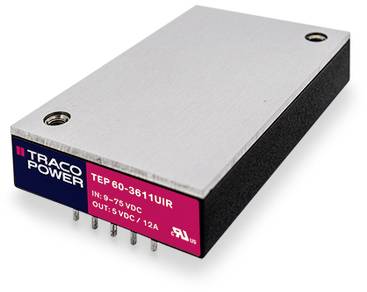 TracoPower TEP 60-3618UIR DC/DC napajanje - ispravljač za štampanu ploču 1.25 A 60 W Broj izlaza: 1 x.