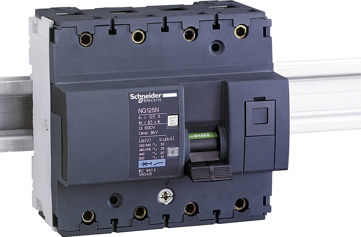 Schneider Electric 18648 automatski osigurac 125 A 500 V 10 kA