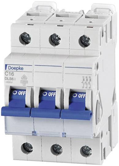 Doepke 09916293 automatski osigurac 3-polni 16 A 230 V, 400 V 10 kA