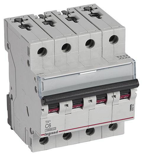 Legrand 404252 automatski osigurac C 6 A 400 V 10 kA