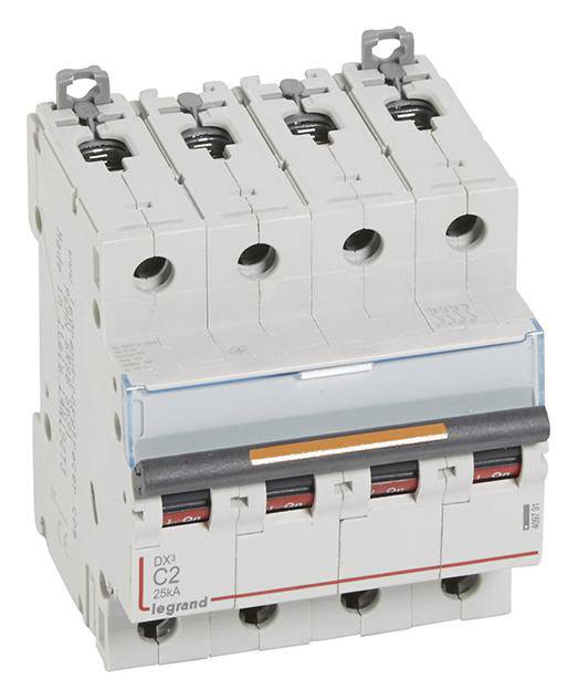 Legrand 409791 automatski osigurac C 2 A 400 V 25 kA