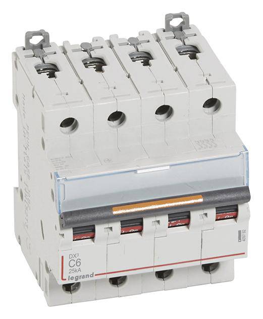 Legrand 409792 automatski osigurac C 6 A 400 V 25 kA