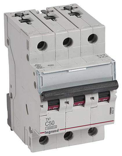 Legrand 404227 automatski osigurac C 50 A 400 V 10 kA
