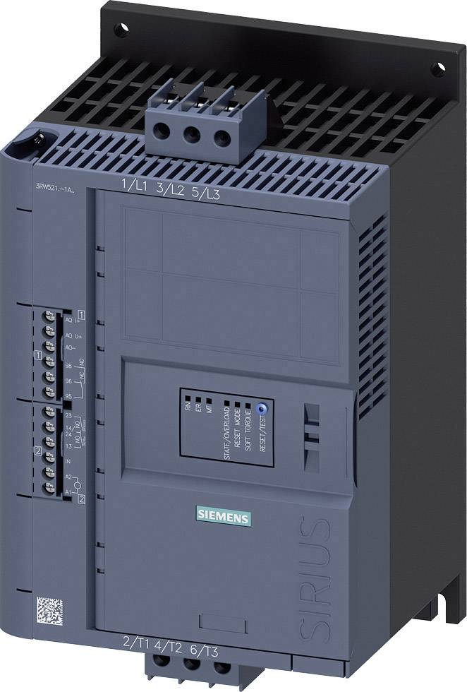 Siemens 3RW5217-1AC14 200 V, 480 V 38 A 18.5 kW 400 V IP00