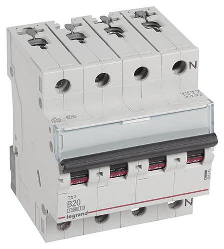 Legrand 404141 automatski osigurac B 20 A 400 V 10 kA