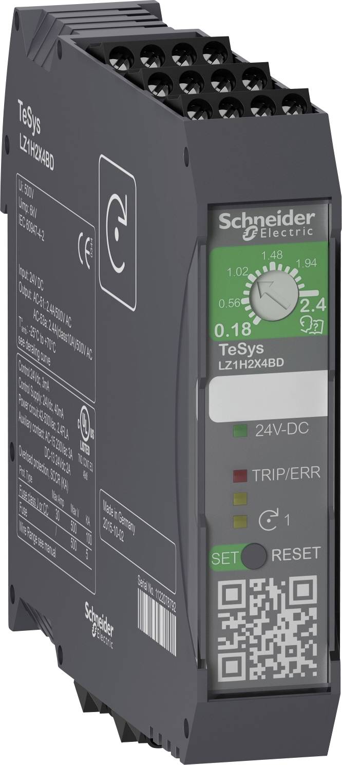 Schneider Electric LZ1H2X4BD 500 V/AC 2.4 A 0.75 kW 400 V
