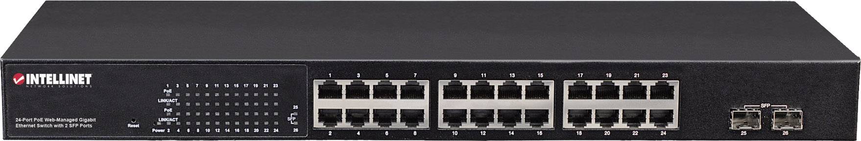 Intellinet 560559 mrežni svič 24+2 vrata 1 GBit/s