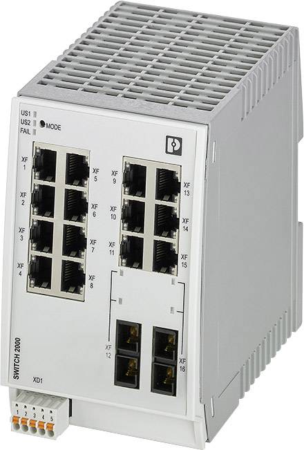 Phoenix Contact FL SWITCH 2214-2FX SM industrijski Ethernet svič