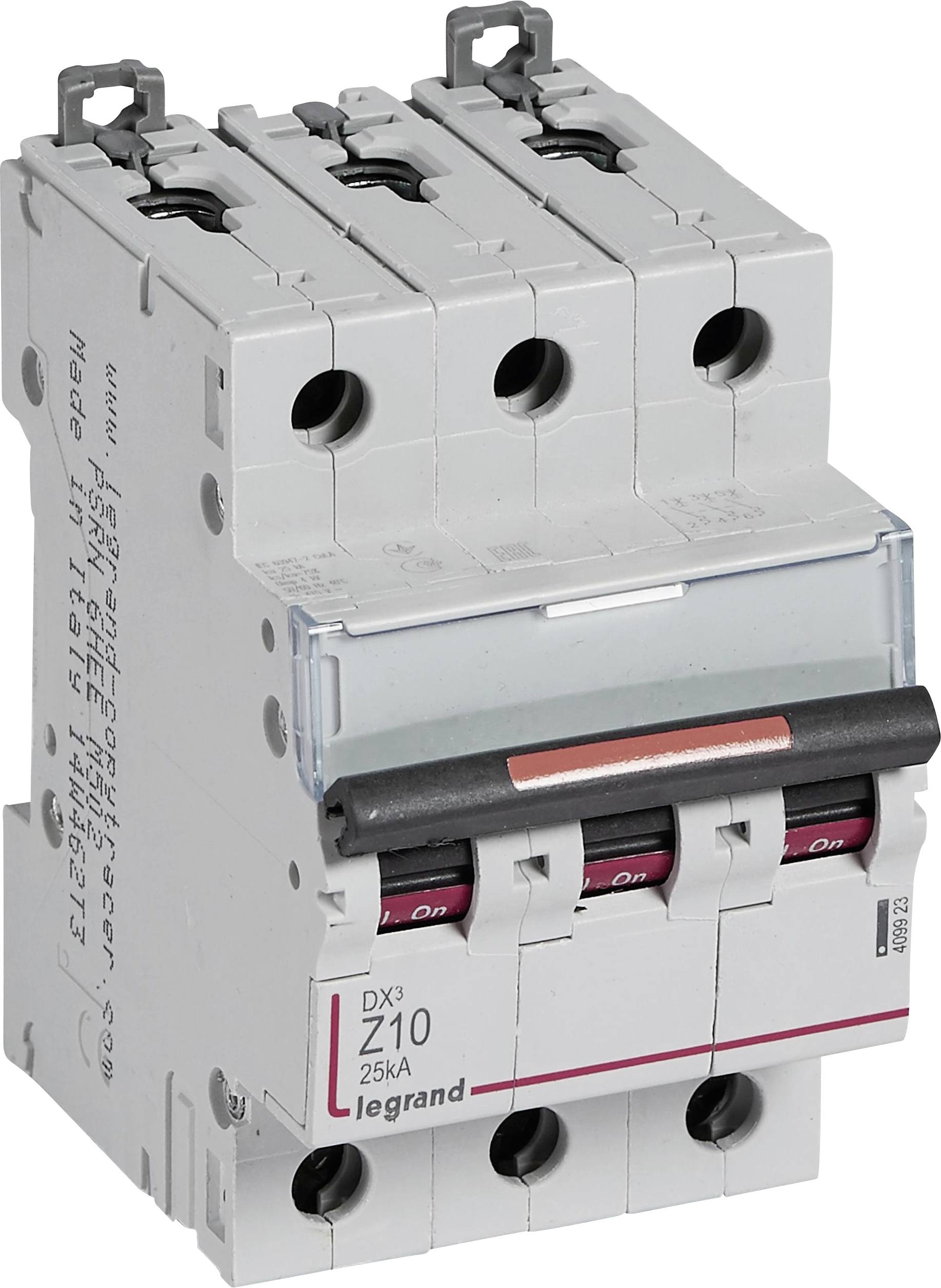 Legrand 409923 automatski osigurac 3-polni 10 A 400 V 25 kA