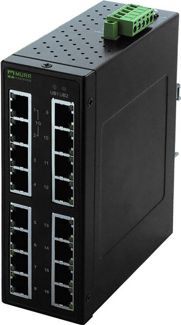 TREE 16 TX Metal 2 GE 14 FE mrežni svič RJ45 16 vrat 10 / 100 / 1000 MBit/s