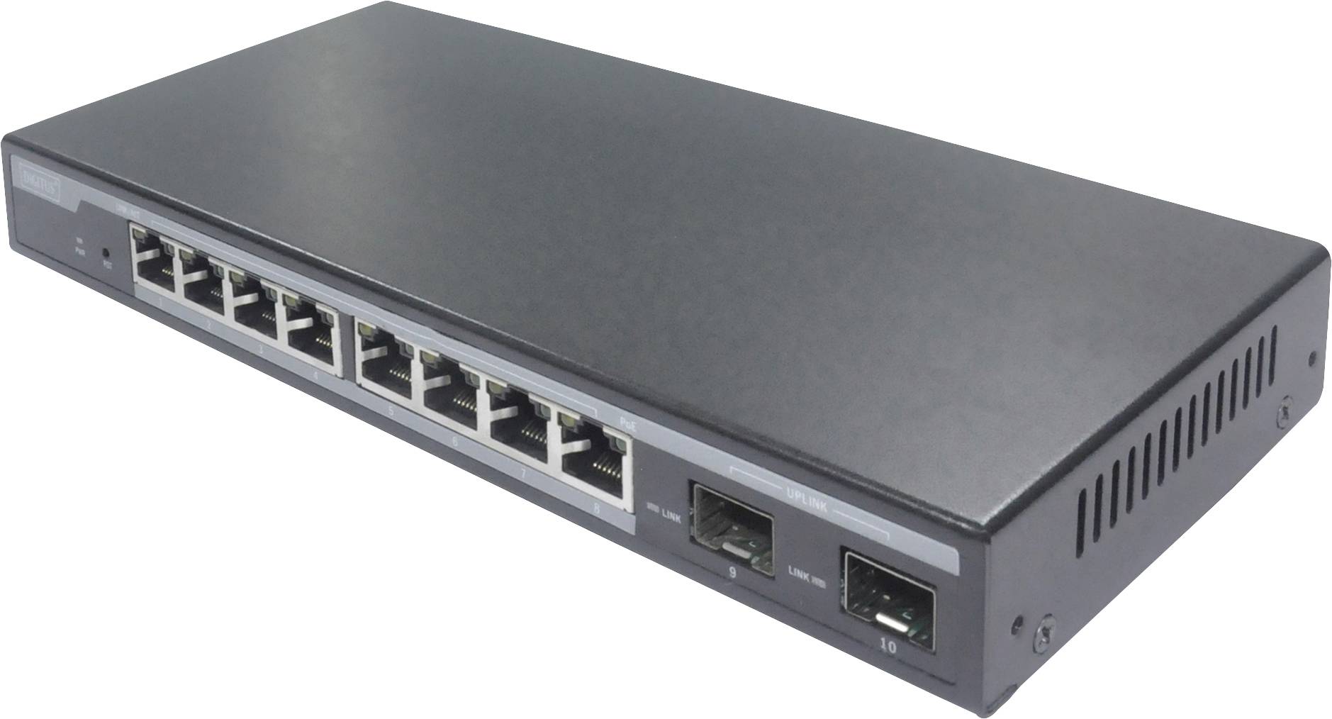 Digitus DN-95344 mrežni svič 8+2 vrat 10 / 100 / 1000 MBit/s