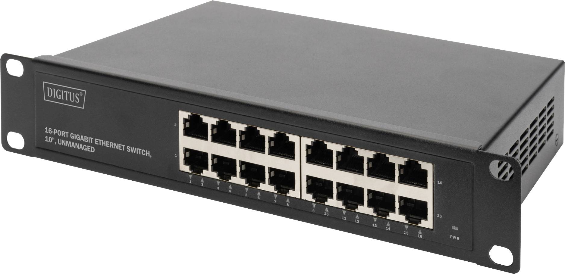 Digitus DN-80115 mrežni svič RJ45 16 vrat 10 / 100 / 1000 MBit/s