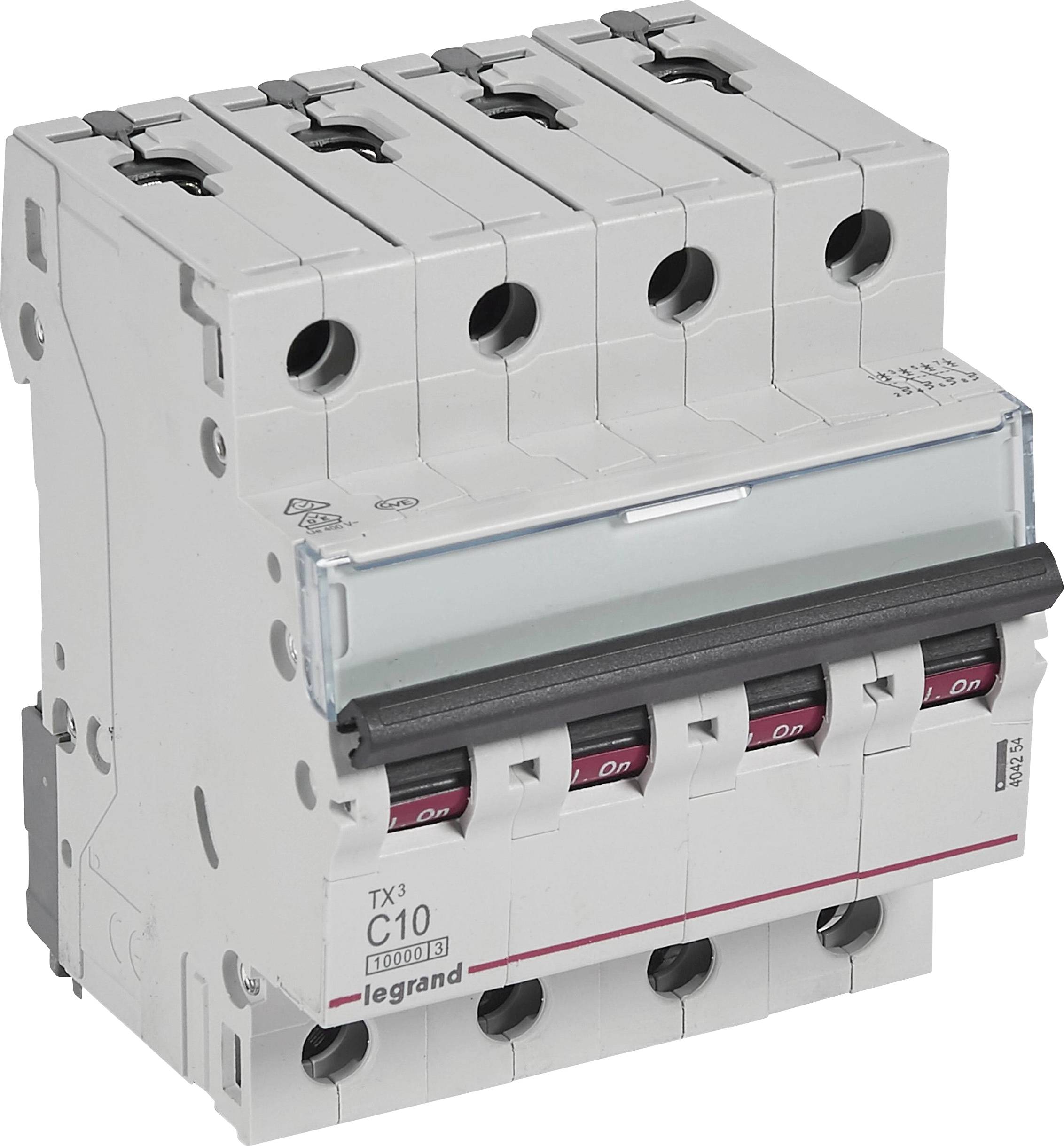 Legrand 404254 automatski osigurac C 10 A 400 V 10 kA
