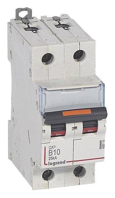 Legrand 409715 automatski osigurac B 10 A 400 V 25 kA