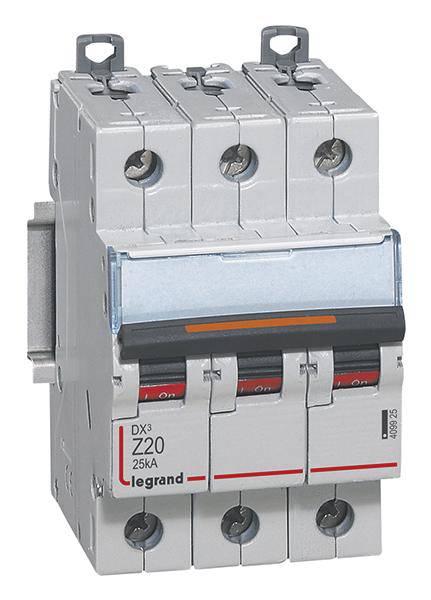 Legrand 409925 automatski osigurac 3-polni 20 A 400 V 25 kA