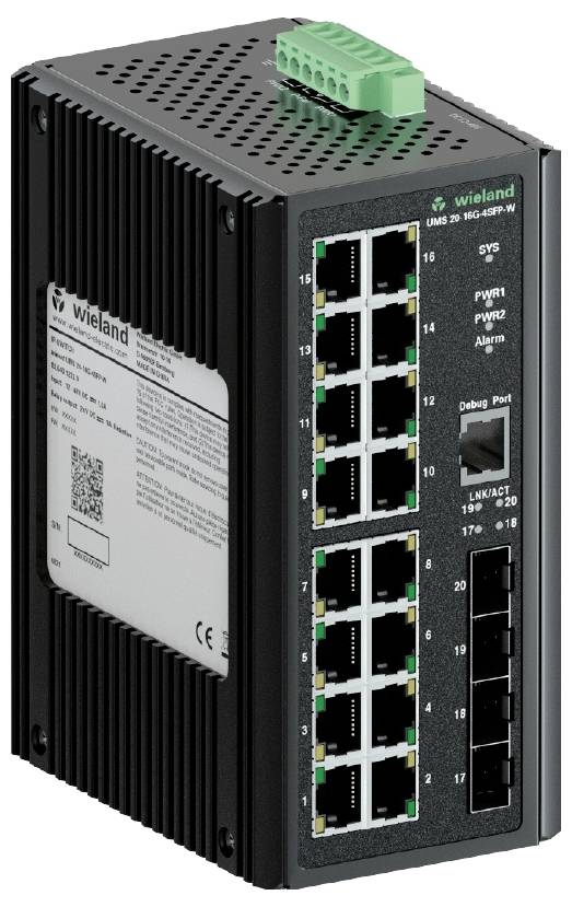 WIENET UMS 20-16G-4SFP-W mrežni svič