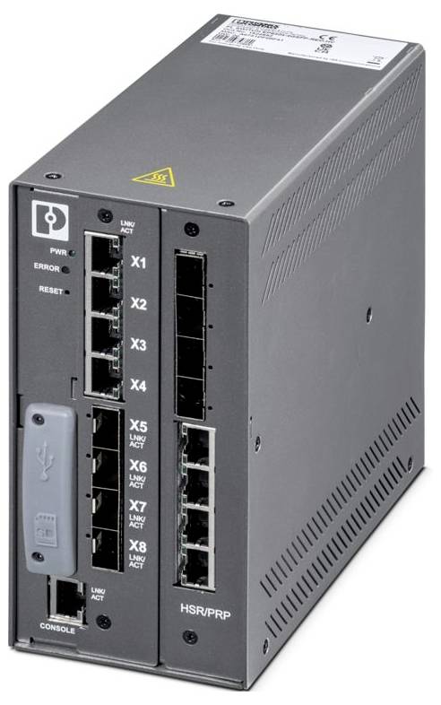 Phoenix Contact FL SWITCH EP6404-4GSFP-RED-HV industrijski Ethernet svič 8