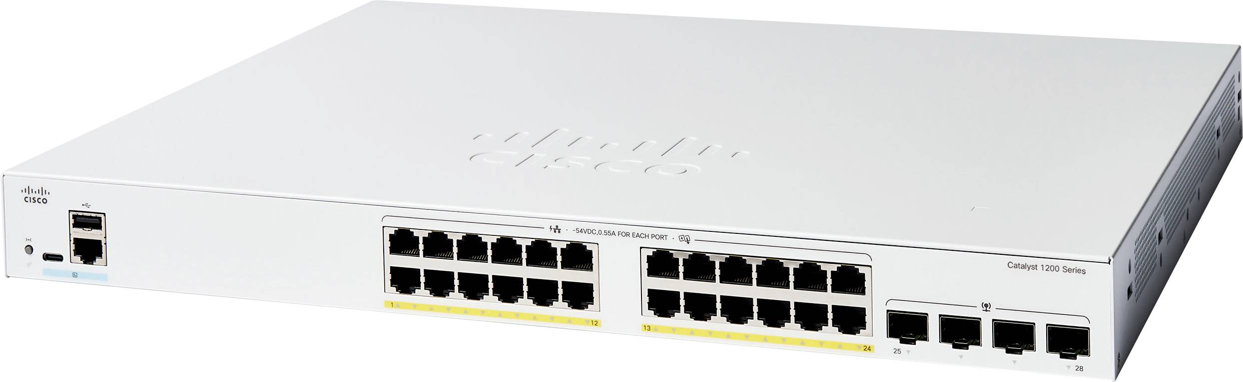 Cisco 1200 24-port GE Full PoE mrežni svič