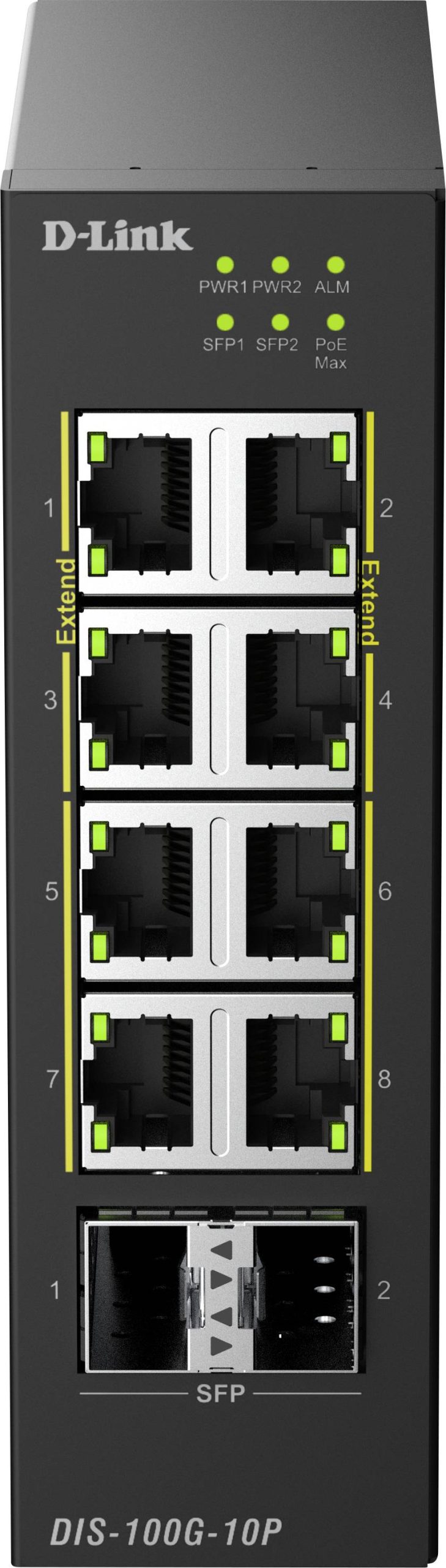 D-Link DIS-100G-10P mrežni svič RJ45 8 20 GBit/s