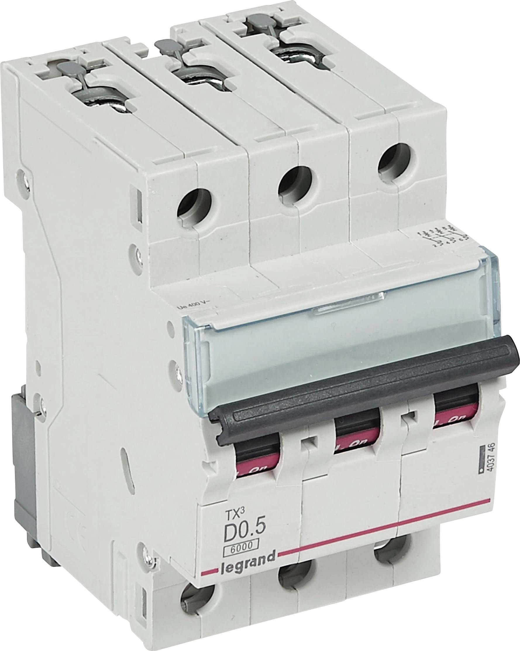 Legrand 403746 automatski osigurac 0,5 A 400 V 6 kA