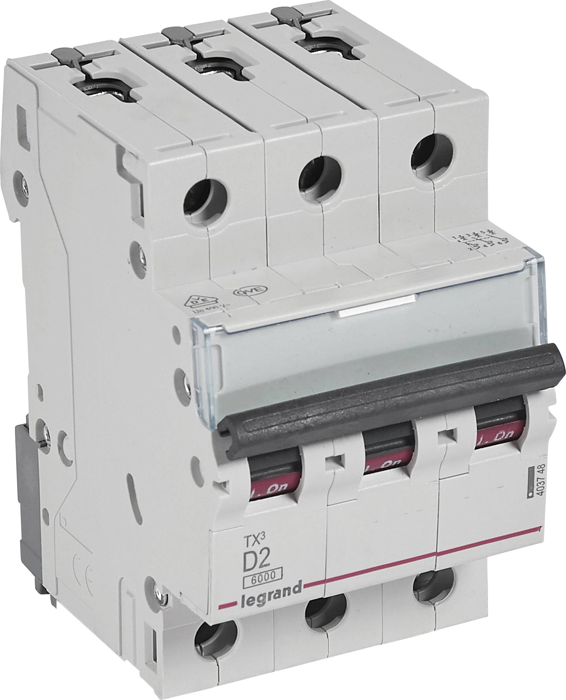 Legrand 403748 automatski osigurac 2 A 400 V 6 kA
