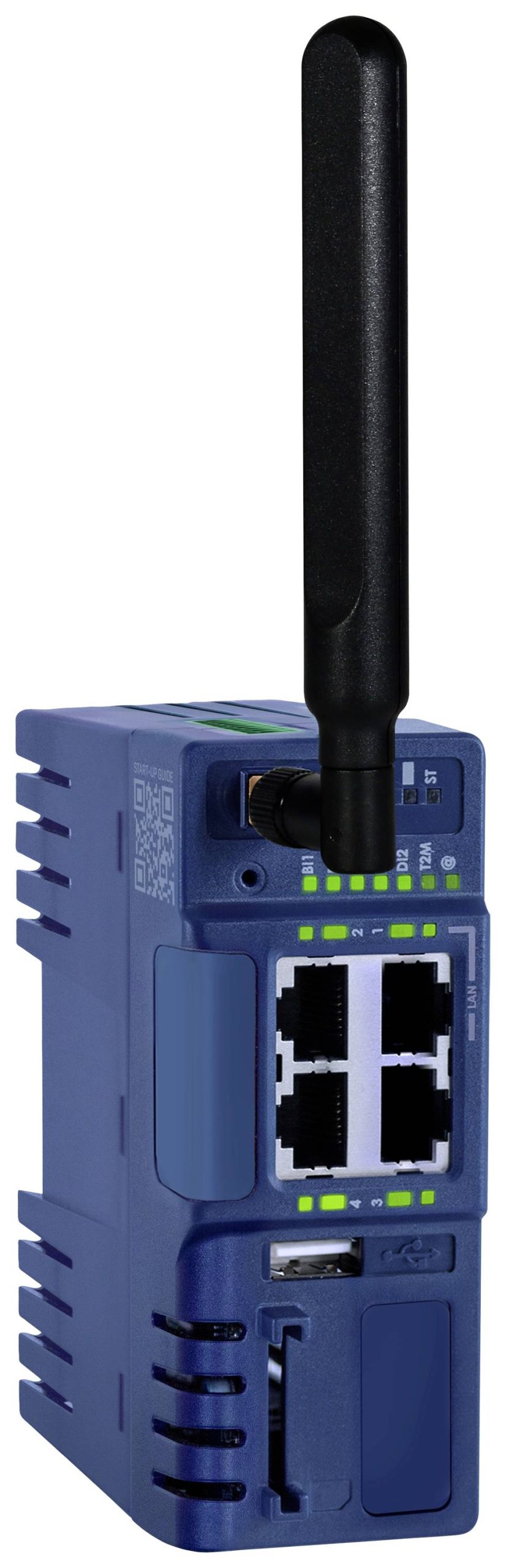 EWON EC7133L_00MA ruter za daljinsko održavanje 4G, Ethernet, USB 24 V/DC, 12 V/DC