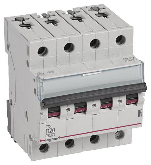 Legrand 403773 automatski osigurac 20 A 400 V 6 kA